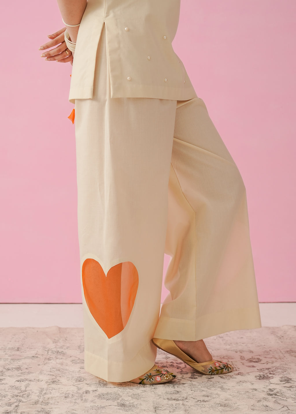 Mila Hearts - Corset Kurti Set