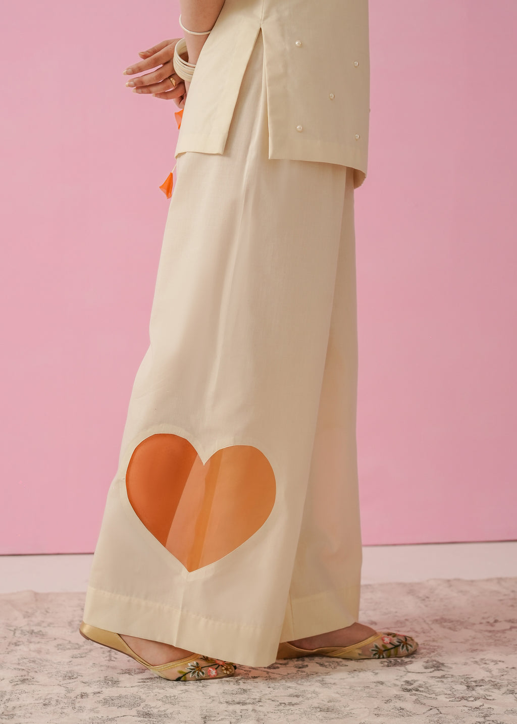 Mila Hearts - Corset Kurti Set