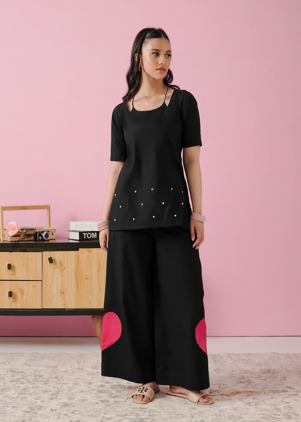 Sasha Heart - Corset Kurti Set