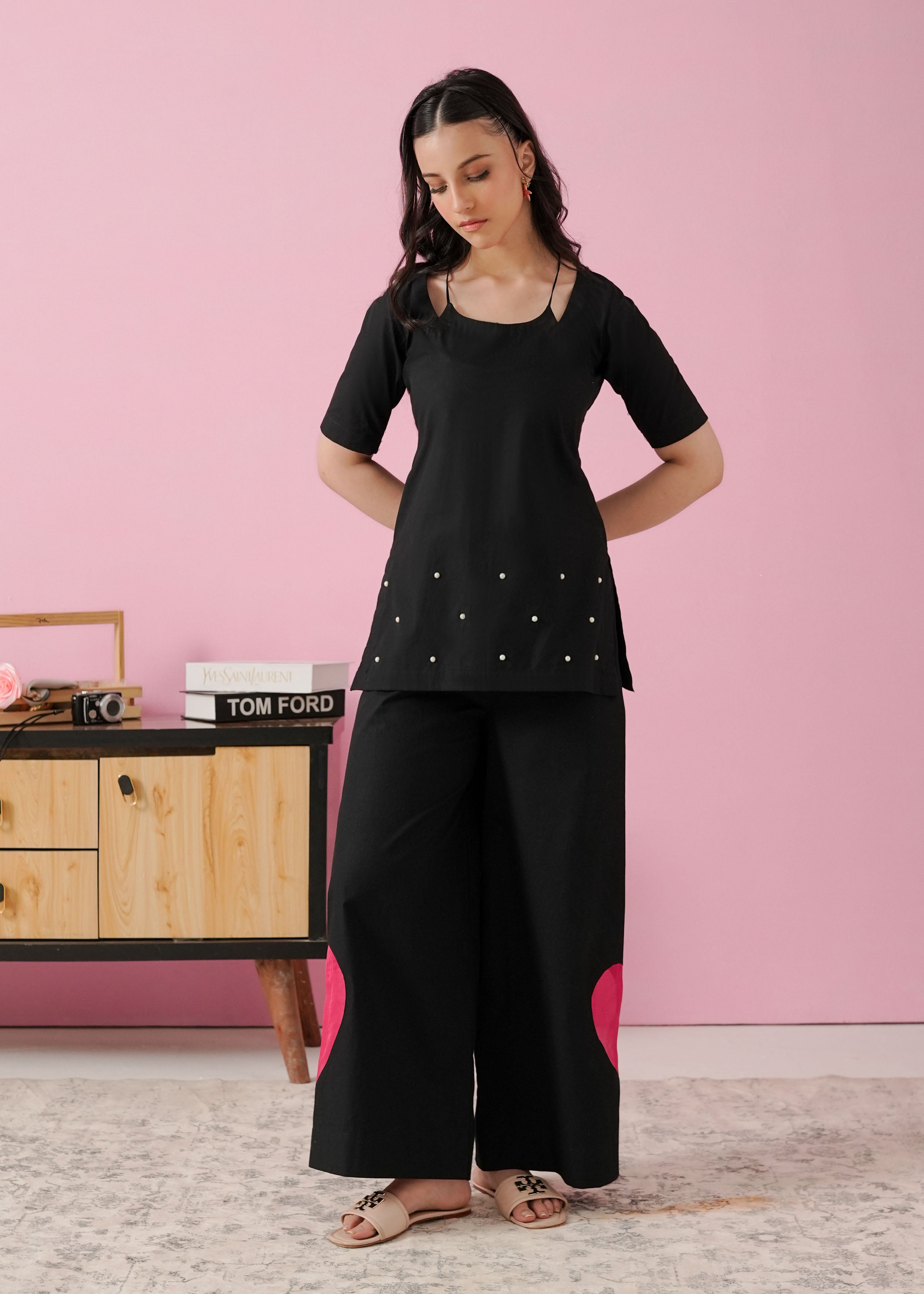 Sasha Heart - Corset Kurti Set