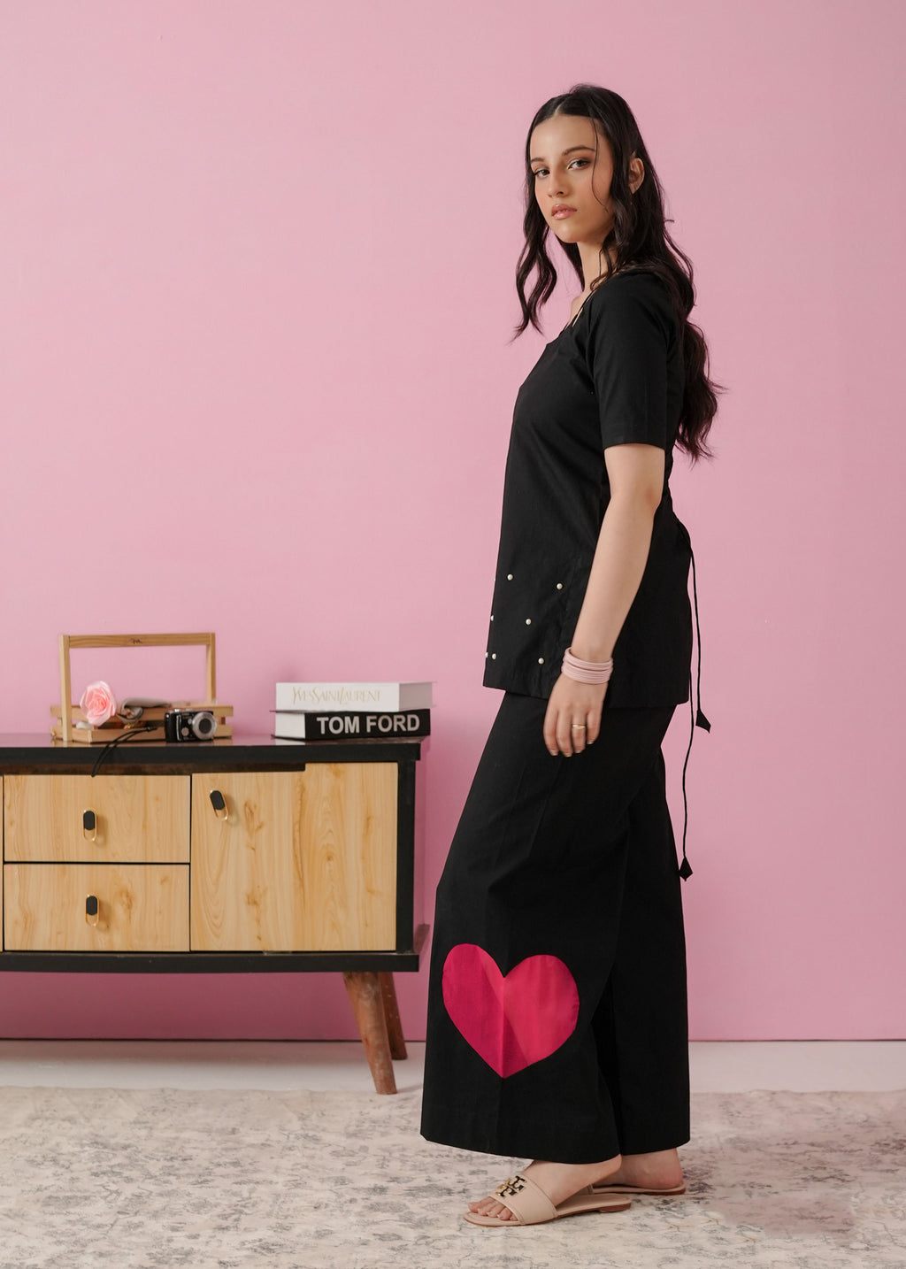 Sasha Heart - Corset Kurti Set