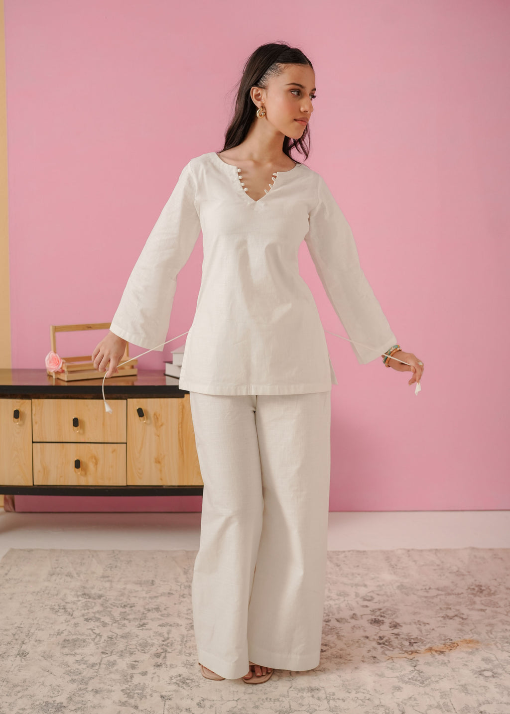 Rhea - Corset Kurti Set