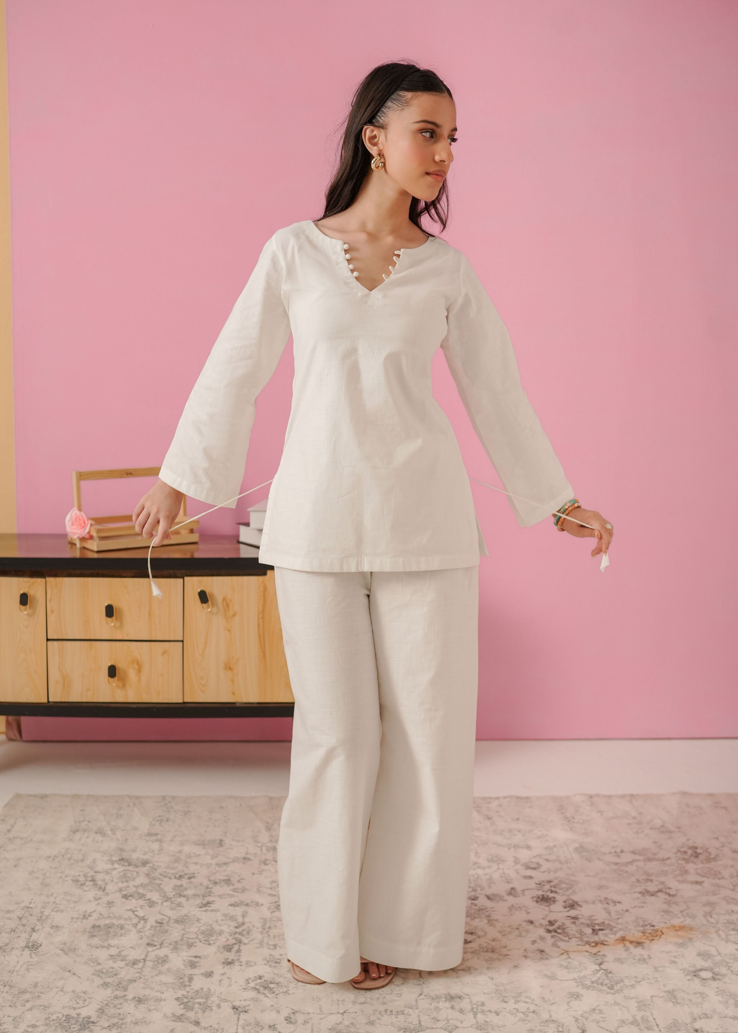 Rhea - Corset Kurti Set