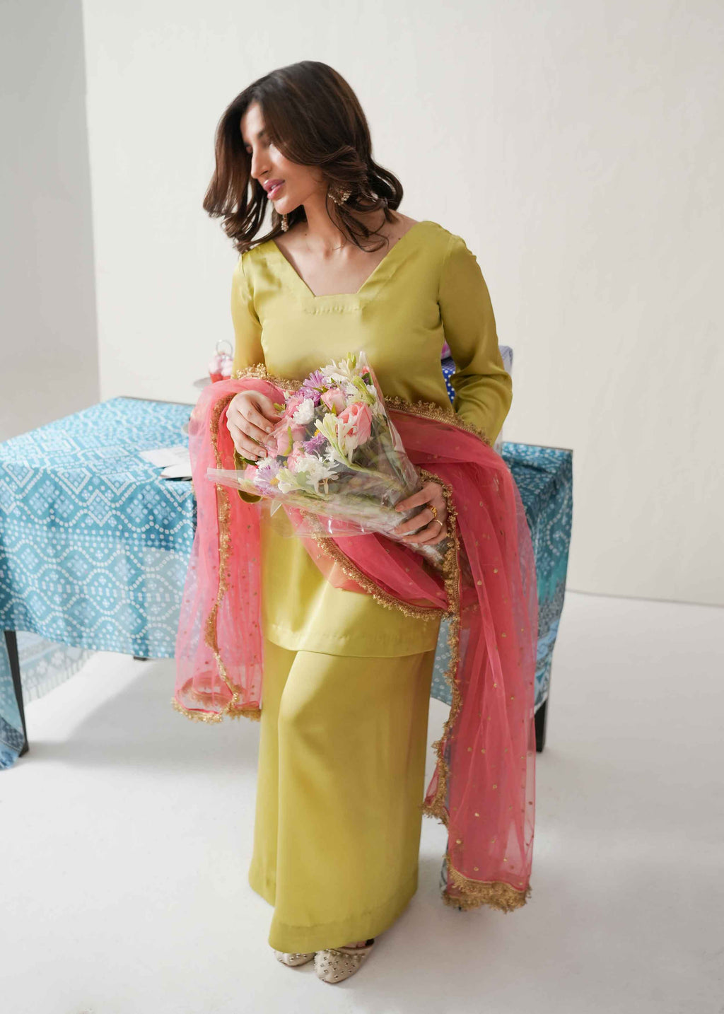 Strawberry Matcha Silk Set