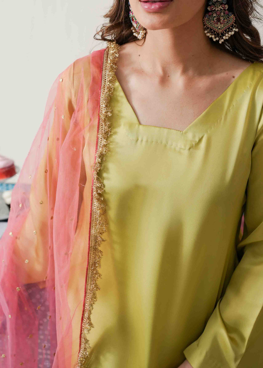 Strawberry Matcha Silk Set