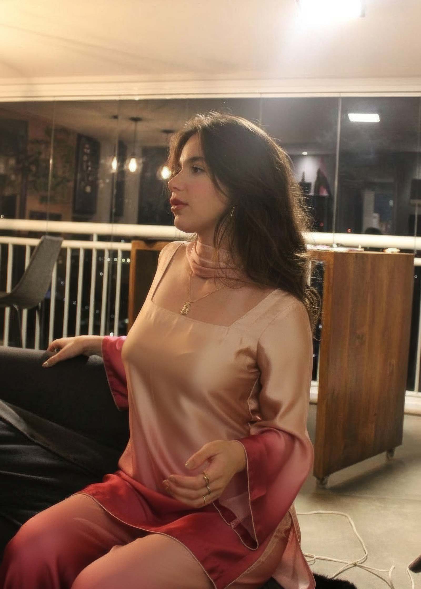 Blush Fade Silk