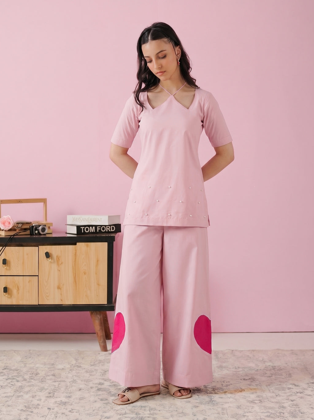 Barbie Hearts - Corset Kurti Set