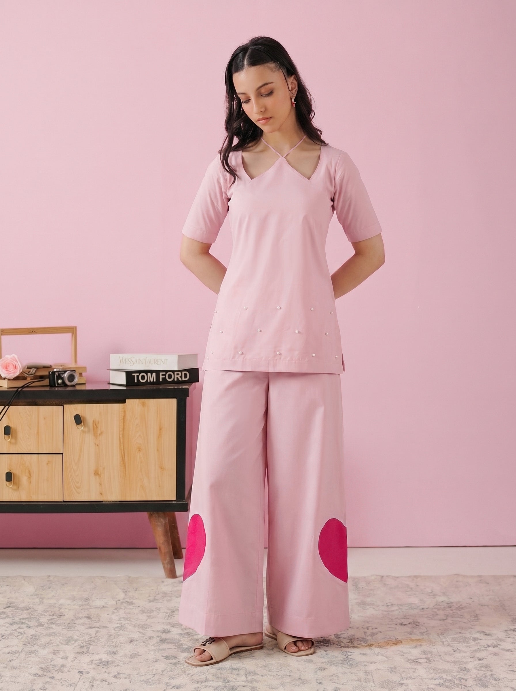 Barbie Hearts - Corset Kurti Set
