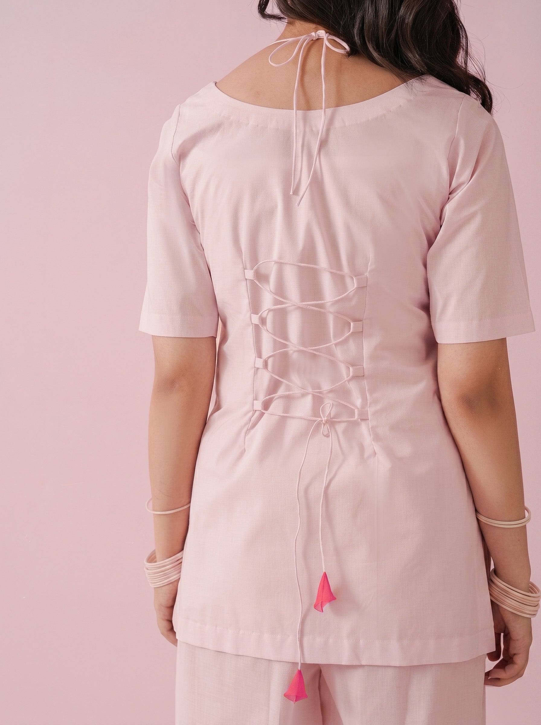 Barbie Hearts - Corset Kurti Set